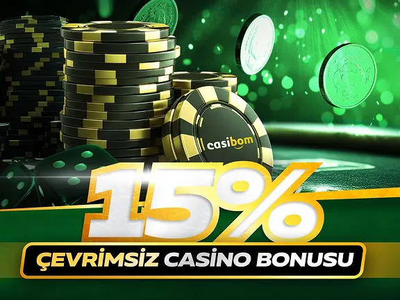 %15 Casino Bonusu